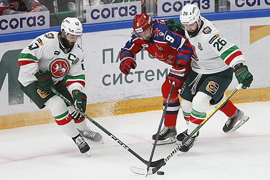 ЦСКА обыграл «Ак Барс» в третьем матче финала плей-офф КХЛ и вышел вперёд в серии — 2-1
